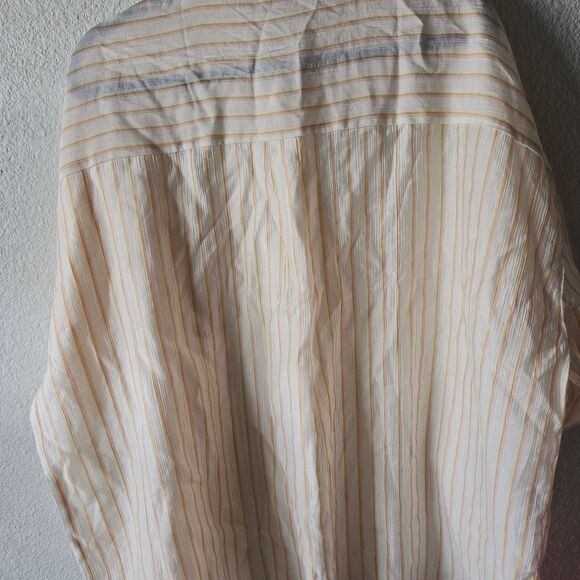 Passport Beige Striped Casual Shirt - Picture 8 of 9